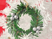 Val Event Gal Mini Wreath Ornament